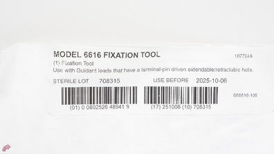 Guidant 6616 Fixation Tool